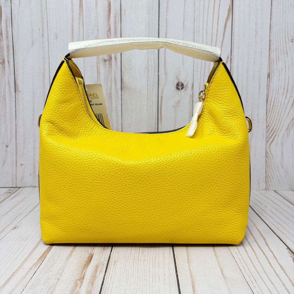 MICHAEL KORS Ember Small Bag in Daisy Yellow - New without crossbody strap - Picture 2 of 9